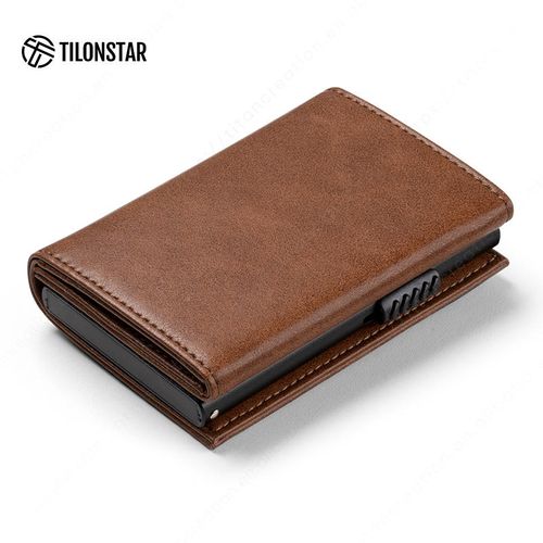 Fashion Trend Ultra Slim Auto Eject Card Holder
