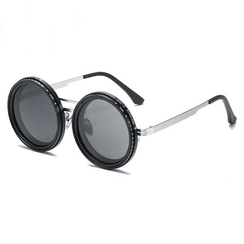 High Quality Round Polarised Brightness Adjustable Sunglasses Aperture ND Filter Tint Adjustable Sunglasses