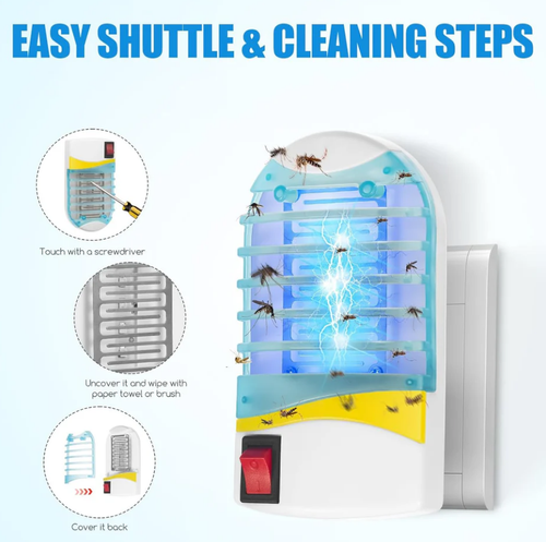 🦟Built-in mosquito trap for indoor use