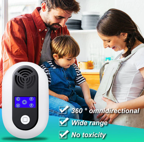 Black Technology Household Ultrasonic Rat and Pest Exterminator
