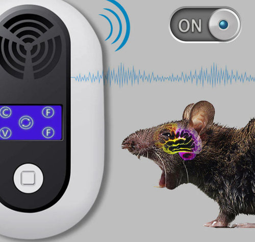 Black Technology Household Ultrasonic Rat and Pest Exterminator