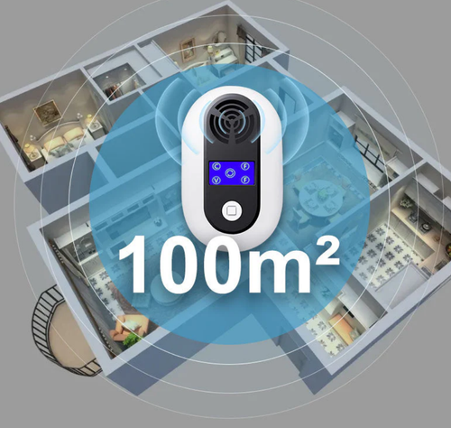 Black Technology Household Ultrasonic Rat and Pest Exterminator