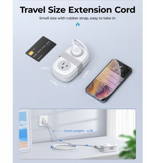 🎁🔥Travel Power Strip
