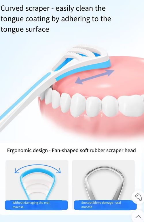 Tongue coating cleaning brush🤖🤖clean and improve bad breath, clean the mouth and freshen breath