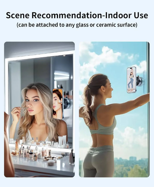 Magnetic Car Mount with Ultra Vacuum Suction Cup