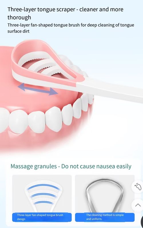 Tongue coating cleaning brush🤖🤖clean and improve bad breath, clean the mouth and freshen breath