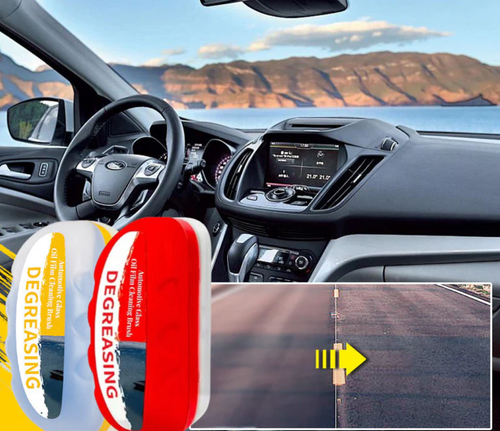 Automotive Glass Oil Film Cleaning Brush