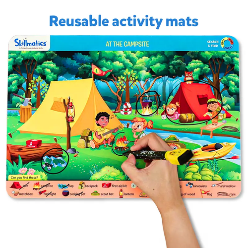 Wipe Activity Mats – Reusable Educational Toys