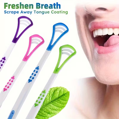 Tongue coating cleaning brush🤖🤖clean and improve bad breath, clean the mouth and freshen breath