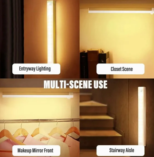💡 Punch-free Smart Sensor Magnetic Rechargeable LED Lights