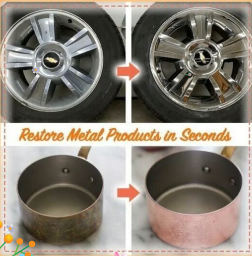 Metal polishing paste