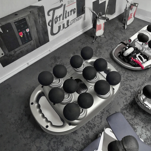 12-Head Multifunctional Fascia Massager – Ultra-Powerful, Whisper-Quiet! Full-Body Relief for Neck, Back & Legs, Rechargeable!