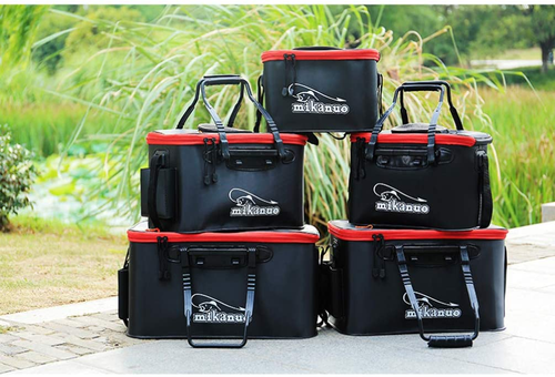 Foldable fishing bucket