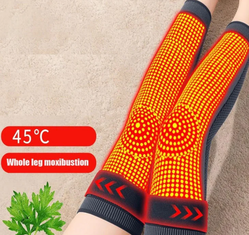 Self-Heating Herbal Knee Wraps (2-Pack)