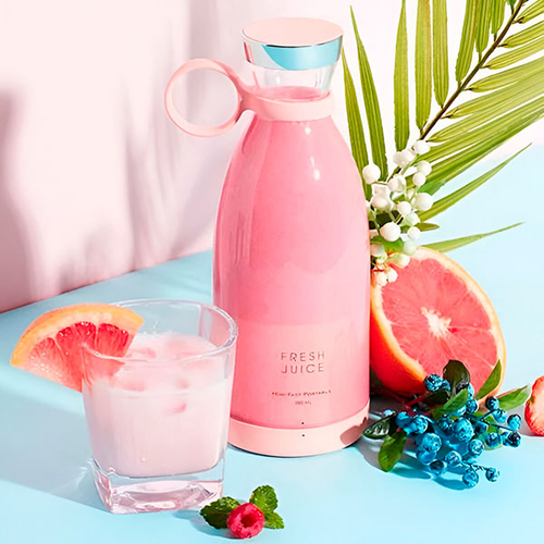 Portable juice blender: 1+1 free juice