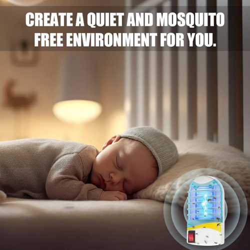 🦟Built-in mosquito trap for indoor use