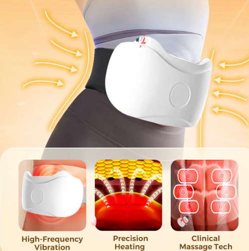 Electric Wireless Abdominal Massager for Fat Burning & Digestion