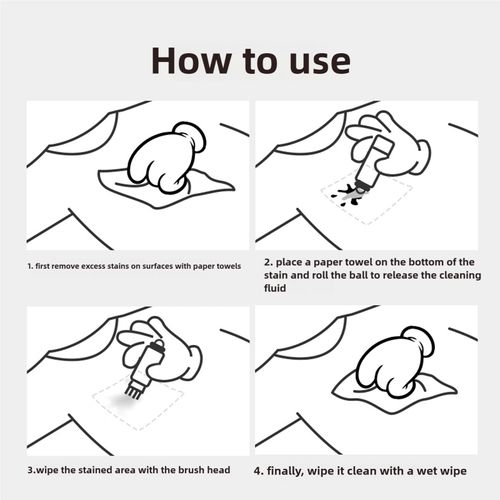 Instant Clean Dual-Tip Stain Remover Pen