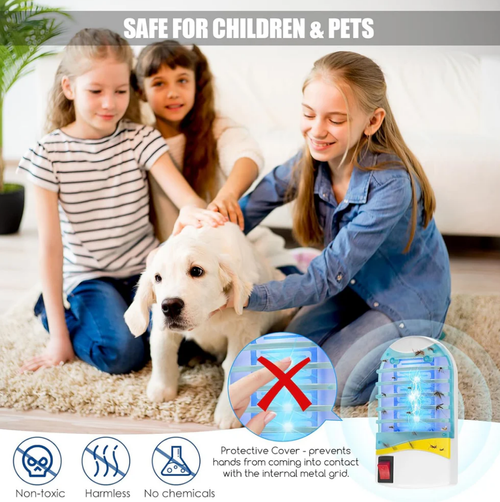 🦟Built-in mosquito trap for indoor use