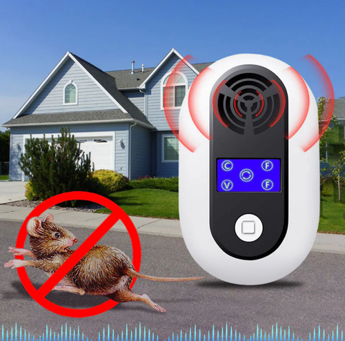 Black Technology Household Ultrasonic Rat and Pest Exterminator