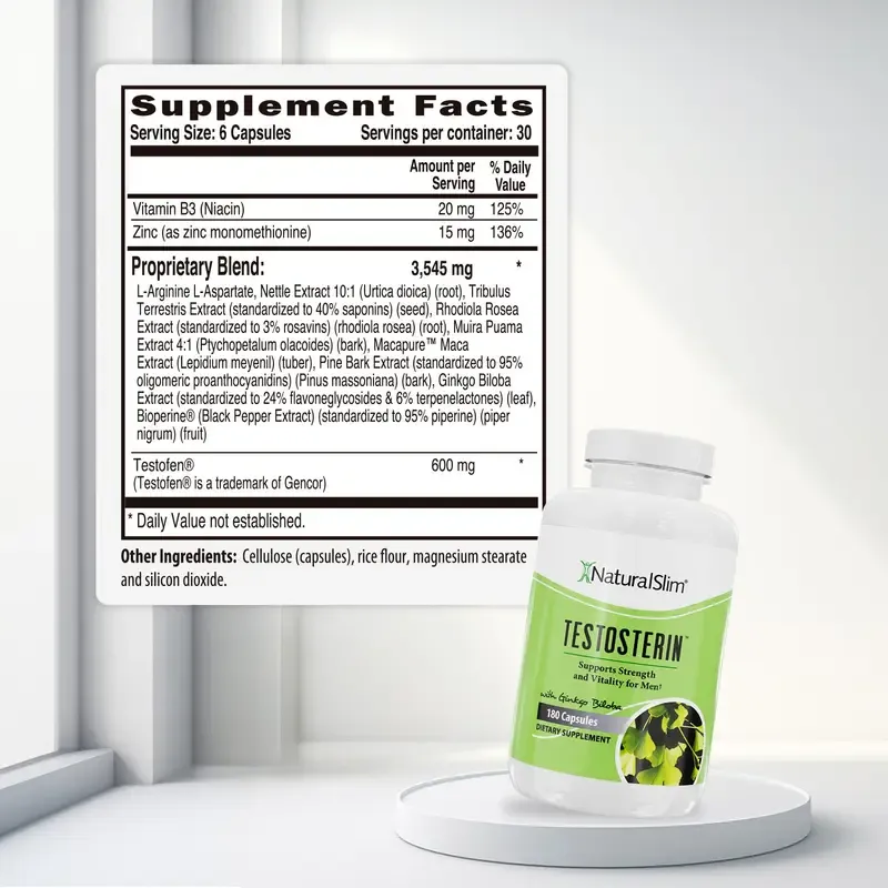 Testosterin™ | Help For Gentlemen
