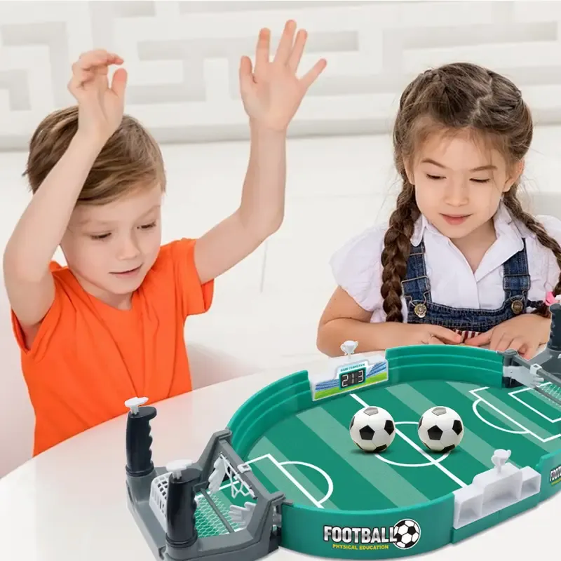 Promote Harmonious Family Relations, Children's Education, Table Football Two-player Battle Table, Educational Board Game Football Two-player Game The Best Gift For Children