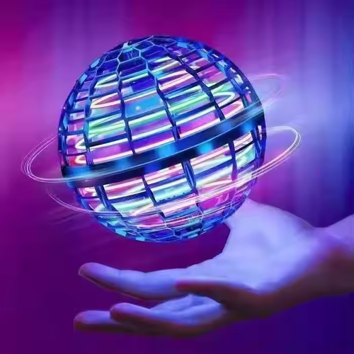 Spinning Ball, 1 Count Intelligent Sensing Ufo Floating Aircraft, Indoor & Outdoor Flying Toy