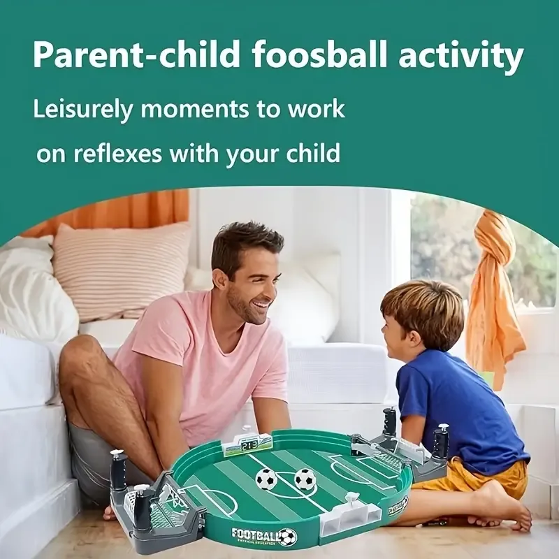 Promote Harmonious Family Relations, Children's Education, Table Football Two-player Battle Table, Educational Board Game Football Two-player Game The Best Gift For Children