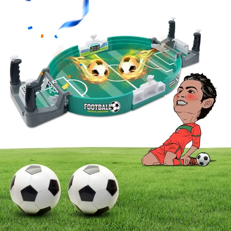 Promote Harmonious Family Relations, Children's Education, Table Football Two-player Battle Table, Educational Board Game Football Two-player Game The Best Gift For Children