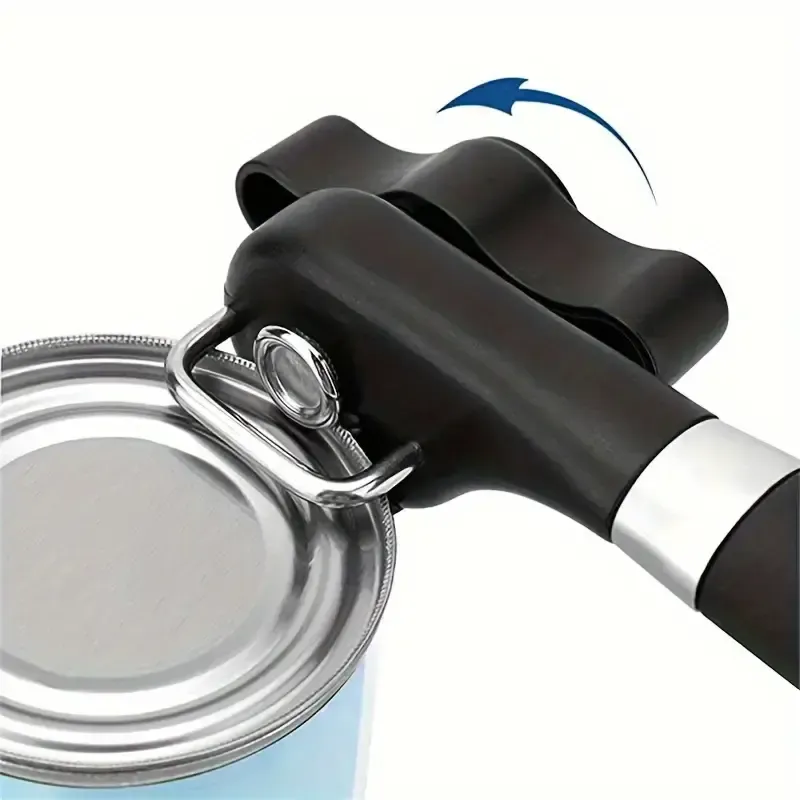 1pc Portable Manual Bottle Opener, Professional Safety Can Opener - Perfect For Kitchen Use