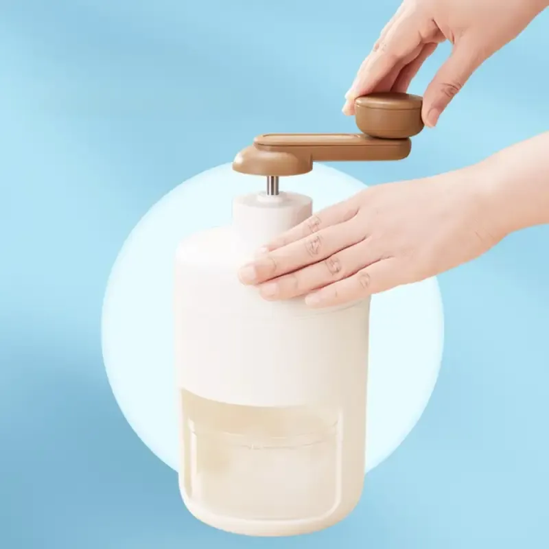 Free shipping special for you Exclusive offer 1pc Portable Round Shaved Ice Maker, Professional Hand-Held Ice Shaver Machine for Home, Party, Commercial - Easy Operation, Fast Shaving, Durable - No Battery Required