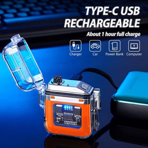 (Local warehouse)🔥Last Week For 49% OFF🔥Outdoor Waterproof Lighting Arc Lighter -  Free Shipping