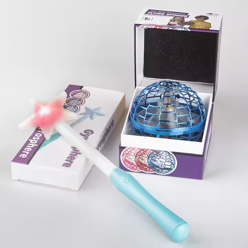 Spinning Ball, 1 Count Intelligent Sensing Ufo Floating Aircraft, Indoor & Outdoor Flying Toy