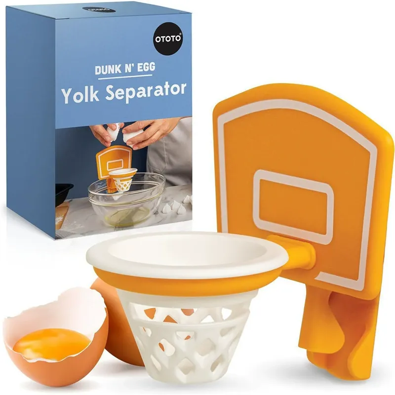 2025 new kitchen basketball hoop egg yolk separator kitchen