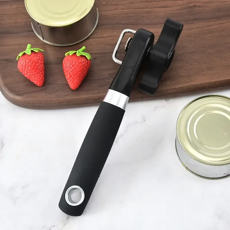 1pc Portable Manual Bottle Opener, Professional Safety Can Opener - Perfect For Kitchen Use