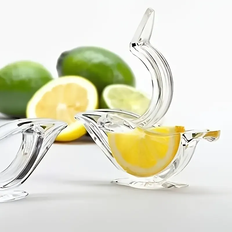 1pc Acrylic Bird-Shaped Lemon Squeezer, Portable Hand Juicer for Lemonade, Cocktails, Salad Dressing, Easy to Use Fruit Extractor for Orange, Lime, Pomegranate