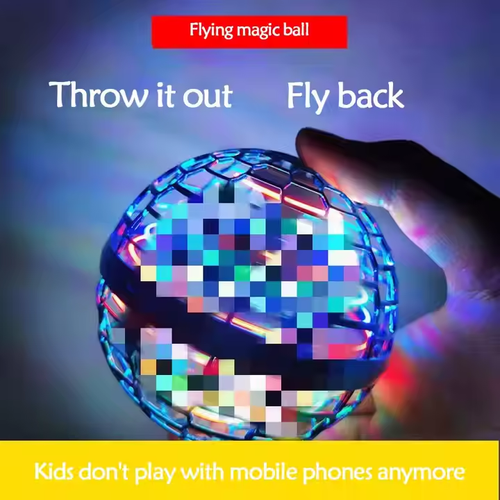 Spinning Ball, 1 Count Intelligent Sensing Ufo Floating Aircraft, Indoor & Outdoor Flying Toy