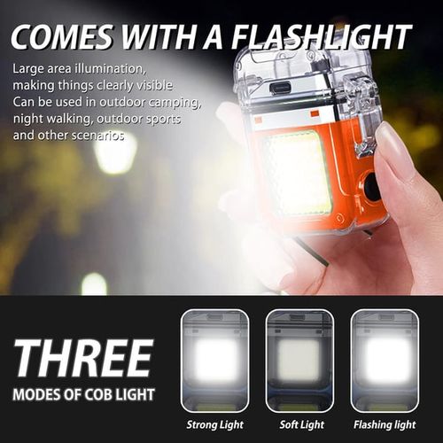 (Local warehouse)🔥Last Week For 49% OFF🔥Outdoor Waterproof Lighting Arc Lighter -  Free Shipping