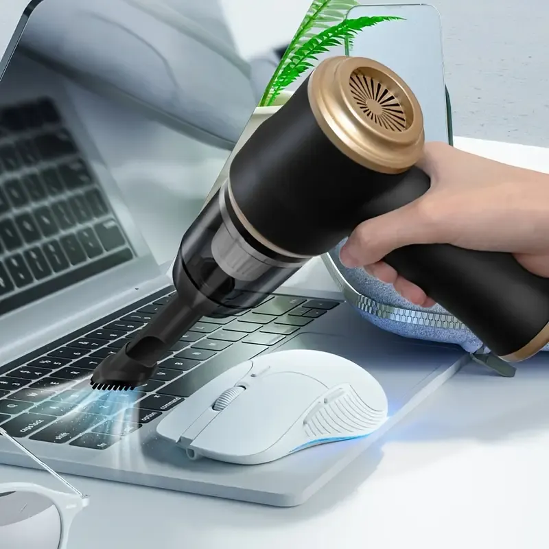 1pc Wireless Handheld 2IN1 Portable Vacuum Cleaner with Blowing Function for Home and Car Cleaning