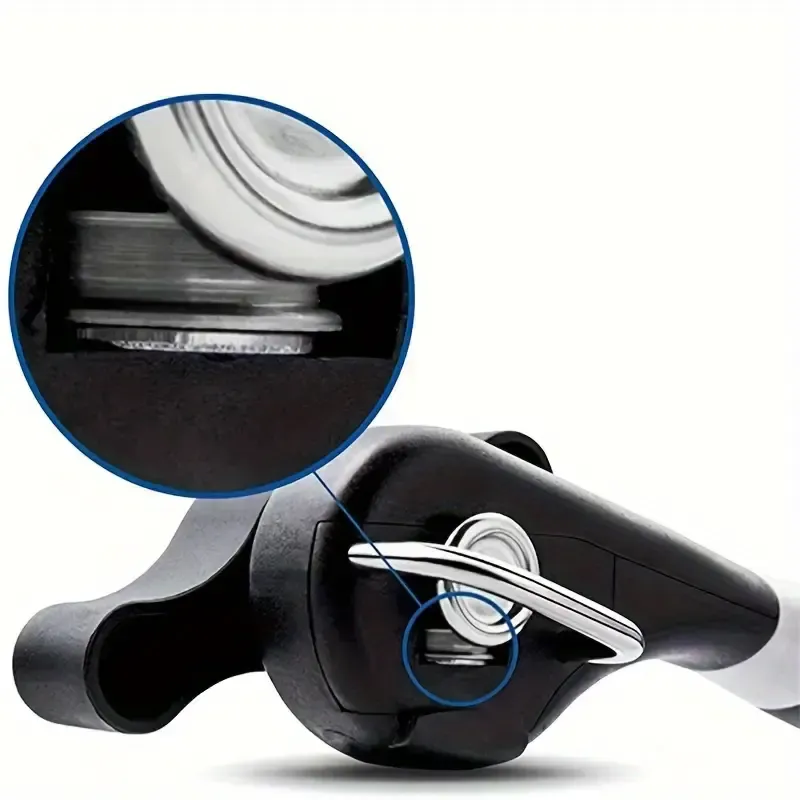 1pc Portable Manual Bottle Opener, Professional Safety Can Opener - Perfect For Kitchen Use