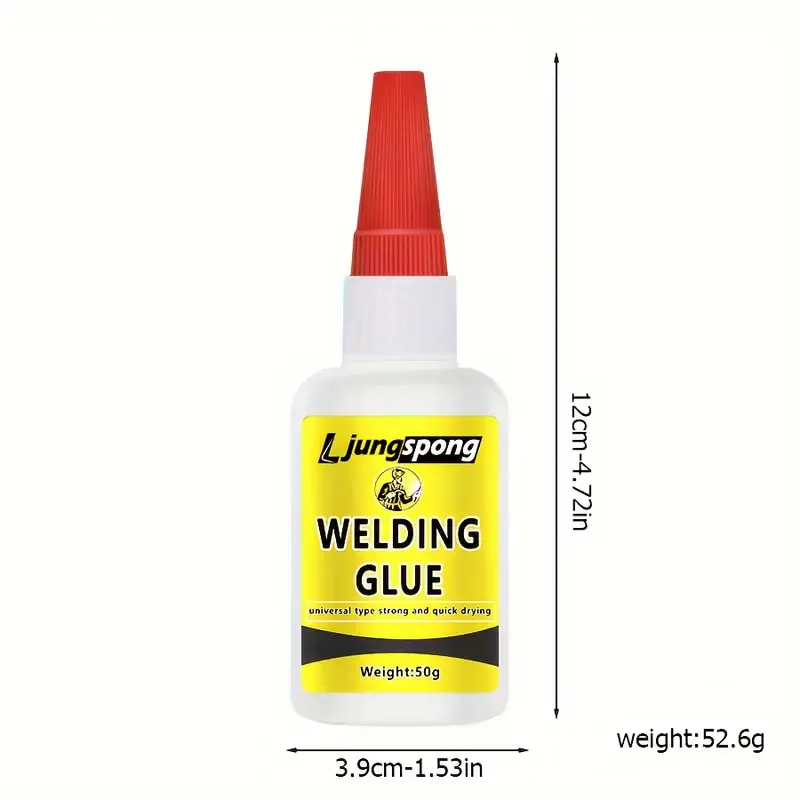 50gbuy 1 get 3 free Fast-Drying Multi-Purpose Welding Glue: Suitable for Metal, Plastic, Wood, and Ceramic Bonding