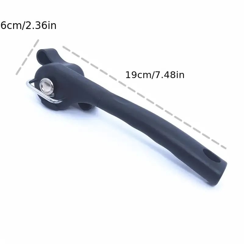 1pc Portable Manual Bottle Opener, Professional Safety Can Opener - Perfect For Kitchen Use