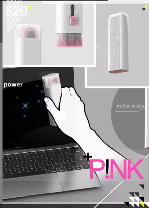 7 in 1 Mobile Phone Cleaning Kit Multi-function Screen Computer Laptop Earphone Keyboard Cleaning Brush Kit