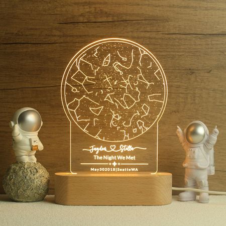 Gestalte deinen eigenen Sternenhimmel – Acryl-Nachtlicht