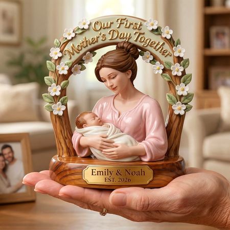 Unsere 1. Muttertag zusammen Acryl Plaque-personal isierte Geschenke für Mutter