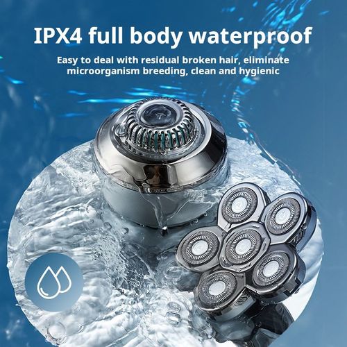 Multifunctional full-body washable bald head & beard trimmer