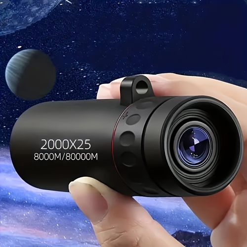 High-power, high-definition, low-light night vision monocular telescope