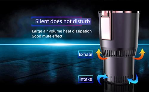 Smart Car Heater & Cold Cup, Temperature Control Cup, Car Cup Holder|Quick Heating Cup|Car Refrigerator Quick Cooling Cup| (purple)