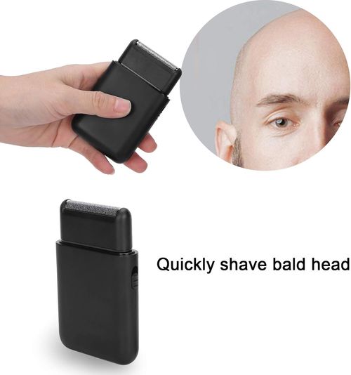 Men's Electric Shaver, USB-C Rechargeable, Ultra Thin Foil Razor, Beard & Sideburn Trimmer, Black