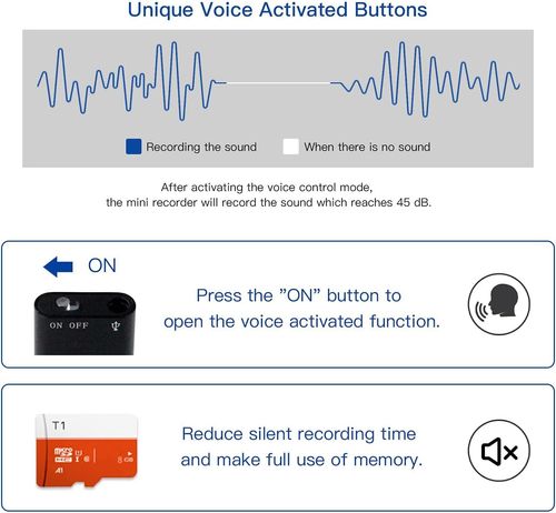 8GB Portable Mini Voice Recorder
